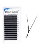 Y eyelash 2d eyelash fan 0.07mm thickness D curl mix 8-14mm eyelashes y form eyelash fan Yy eyelash extension 2D lashes wendy lashes yy lashes (y-0.07-d-8-14) 8-14mm 0.07-D - Buy Online on GoSupps.com