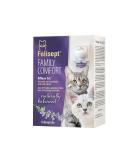 Felisept Family Comfort Relaxing Agent in Multi-Cat Household Plug-In Diffuser and Refill 45ml Starter Set - With natural catnip - Cat plug in calmer - Release tensions and reduce sustainably Starter Set (Diffuser + Refill 45ml) - Buy Online on GoSupps.com