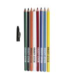 Hair Pattern Pencils 8 Piece Set - Premium Quality Art Supplies for Creative Professionals | International Shipping Available - Buy Online on GoSupps.com