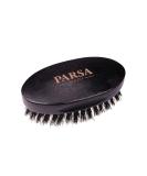 PARSA Beauty Beard Brush Black Edition - Softens Shapes & Cleans | Medium Hardness for Perfect Beard Care - Buy Online on GoSupps.com