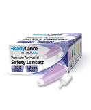 ReadyLance Pressure Activated Safety Lancets 100pcs 30Gx1.6MM Purple - Pack of 100 - Buy Online on GoSupps.com