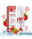 Buy Children's Foam Toothpaste - Strawberry Flavor 60ml | Kids Mousse Toothpaste for U-Shaped Toothbrush - Buy Online on GoSupps.com