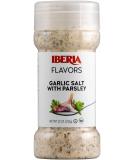 Iberia Garlic Salt with Parsley 11oz - Premium Seasoning Blend - Buy Online on GoSupps.com