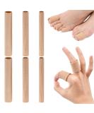 6-Piece Soft Gel Toe Protectors | 15 cm Cushioned Toe Caps for Corns Calluses & Bunion Relief - Cuttable Design - International Shipping Available - Buy Online on GoSupps.com
