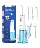 Buy Cordless Water Flosser - FAIRYLOVE 300ML Oral Irrigator 4 Pressure Modes Rechargeable Dental Flosser for Teeth Cleaning - Fast International Shipping - Buy Online on GoSupps.com