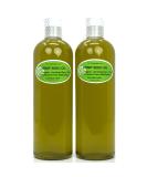 Dr Adorable 100% Pure Organic Hemp Seed Oil - 2x16 Oz / 32 Oz Cold Pressed, Unrefined - Buy Online on GoSupps.com