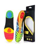 Professional Running Insoles for Men & Women | Moisture Wicking Breathable Non-Slip Design | Prevent Knee Injuries & Relieve Foot Pain | Perfect Gift Idea - Buy Online on GoSupps.com