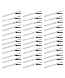 60 Pcs Alligator Curl Clips - 3 Inch Single Prong Hair Clips for Styling & Coloring - Silver - Pack of 60 - Buy Online on GoSupps.com