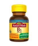 Nature Made B1 100mg 100 Count (5 Pack) - Essential Vitamin Supplement - Buy Online on GoSupps.com