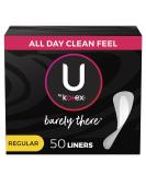 U by Kotex Barely There Thin & Flexible Liners Regular 50 ct - Shop Now - Buy Online on GoSupps.com