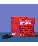 Karl Karlo Vegan Beef Jerky - Beetroot Peanut & Chilli Snack | Natural Ingredients | Hearty Vegan Dry Meat | Made in Europe - 4 x 40 Pieces (4 Pack) - Buy Online on GoSupps.com
