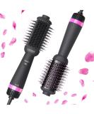 Hot Air Brush Hair Dryer Straightener Volumizer - One-Step Styler for Women - 60MM Oval Barrel Z Pink - Buy Online on GoSupps.com