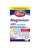 Abbey Magnesium 400 - High-Dose Vegan Muscle Support - Gluten & Lactose-Free - 90 Tablets - Buy Online on GoSupps.com