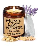 Handmade Lavender Soy Wax Candle - 200g, 50 Hours Burn Time - Aromatherapy Gift for Women (Mum) - Buy Online on GoSupps.com