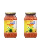 Ashoka Mango Pickle Mild - 500g (Pack of 2) | Authentic Indian Pickle with a Gentle Twist | Great Flavour | Vegan - Buy Online on GoSupps.com