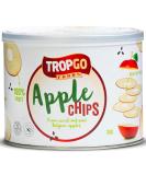 Tropgo - Belgium Apple Chips - 100% Fruit - Natural Healthy Snack - Fresh Red Apple Crisps 35gr - Recyclable Tin Fresh lock seal (1-Pack Red) Red 1-Pack - Buy Online on GoSupps.com