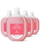 Method Foaming Hand Soap Refill - Pink Grapefruit 28oz (4 Pack) - Eco-Friendly & Recyclable - Buy Online on GoSupps.com
