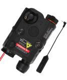 PEQ 15S PRO Box Airsoft Tactical Laser - IR Laser for AR-15, Red/Blue Laser, Attachments, White LED Flashlight - Buy Online on GoSupps.com