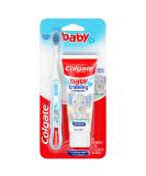 Colgate Baby Training Toothpaste and Toothbrush Kit, Mild Fruit Flavor Set for Ages 3-24 Months My First Toothbrush and Toothpaste 2 Piece Set - Buy Online on GoSupps.com