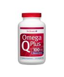Dr. Sinatra Omega Q Plus 100 Resveratrol - Heart Health Support with CoQ10 and Resveratrol - 180 Softgels - Buy Online on GoSupps.com