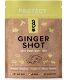 Ginger Shot with Turmeric and Black Pepper Powder Vitamin C and Zinc - 30 Shots - Buy Online on GoSupps.com