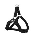 DDOXX Air Mesh Step-In Dog Harness - Adjustable Black Puppy Harness for All Sizes (S 2.0 x 45-63 cm) - International Shipping Available - Buy Online on GoSupps.com