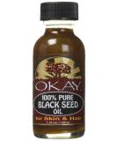 Okay 100% Pure Black Seed Oil for Hair & Skin - 1 Oz | Enhance Beauty & Nourish Naturally - Buy Online on GoSupps.com