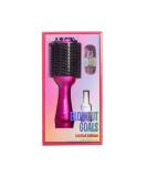 FoxyBae Blowout Brush Hair Dryer Set - 3-in-1 Hot Air Brush & Volumizer - Holiday Kit with Hair Primer & Sparkle Claw Clip - Perfect for International Shipping - Buy Online on GoSupps.com