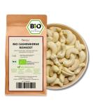 Kamelur 1kg ORGANIC Cashew Nuts Raw Food - Whole Cashew Nuts untreated and without additives from controlled organic cultivation - Buy Online on GoSupps.com
