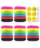 Mosquito Repellent Bracelets 30 Pack Natural Insect Repellent Wristband Waterproof Pest Control Band with 6 Pack Mosquito Repellent Stickers for Kids Adults Outdoor Camping Fishing Traveling - Buy Online on GoSupps.com