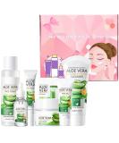Teenage Girls Skincare Gift Set - 7PCS Aloe Vera Pamper Kit for Hydration, Moisturization, and Refreshing Skin - Buy Online on GoSupps.com