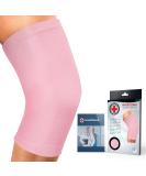 Doctor Developed Pink Knee Brace & Handbook - Relief for Arthritis, Tendonitis, Injury - 6X-Large - Buy Online on GoSupps.com