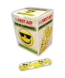 Cool Emojis Bandages - 100ct Sterile 3/4 x 3 | Shop Internationally for Fun Wound Care - Buy Online on GoSupps.com