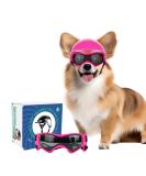 PETLESO Dog Goggles with Helmet Set - Pink | Protective Eyewear for Small & Medium Dogs - Buy Online on GoSupps.com