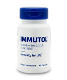 IMMUTOL 750mg Norwegian Beta Glucan Daily Supplement for Immune Support - 60 Capsules - Buy Online on GoSupps.com