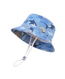 LANGZHEN Baby Girls Sun Protection Hat with Chin Strap, 6-12 Months - Wide Brim Toddler Kids Summer Play Hat for Beach and School - Buy Online on GoSupps.com