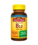 Nature Made Vitamin B12 1000 mcg Time Release Tablets 75 Count - Pack of 75 Tablets - Buy Online on GoSupps.com