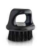 Kobe Knuckle/Finger Beard Brush - 100% Natural Boar Bristle - Dark Brown Men's Beard Brush - Buy Online on GoSupps.com