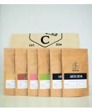 Crosby Coffee Roasters Single Origin Sample Box 100% Arabica Speciality Coffee - Freshly Roasted Whole Bean Medium Roast 6x50g - Buy Online on GoSupps.com