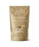 Moroccan Ghassoul Clay Mask - Organic Anti-Aging Facial Treatment for Dry & Oily Skin Acne Eczema & Psoriasis - 8 Oz Unscented - Buy Online on GoSupps.com