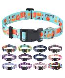 Shop Mihqy Adjustable Soft Dog Collar - Bohemian Floral & Geometric Design for Small Medium & Large Dogs (Neck 33-55 cm) - Buy Online on GoSupps.com
