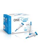 MediVena ONE-CARE PRO Safety Lancets  Top Push Button Activated  21G x 1.8mm  100/bx  Sterile  Gentle & Convenient Sampling - Buy Online on GoSupps.com