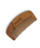 RustiK Chunky Peach Wood Wide Tooth Comb - Anti Static Detangling Scalp Massaging Comb for Men and Women - Buy Online on GoSupps.com