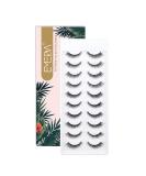 Emeda 3D Cat Wing False Eyelashes - Soft & Fluffy 10 Pairs of Natural Black Stripes Lashes (SK 17) | International Shipping Available - Buy Online on GoSupps.com