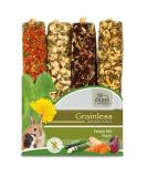 JR FARM Grainless Farmys XXL Veggie 4-Pack 480g - Healthy Treats for Small Animals | International Shipping Available - Buy Online on GoSupps.com