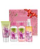 Sweet Pea Bath & Body Kit | 3 Fl Oz Skincare Gift Set | Body Lotion Shower Gel & Fragrance Mist | Perfect for Halloween & Christmas Gifts for Him & Her - Buy Online on GoSupps.com