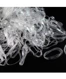 1000 Durable Mini Elastic Hair Ties - Soft Rubber Bands for Women & Girls | Perfect for Daily Hairstyles - Buy Online on GoSupps.com