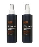 Scotch Porter Leave-in Conditioner Spray for Men | Daily Hydration Beard & Hair Conditioner | Non-Toxic Paraben & Sulfate-Free | 8oz - 2 Pack - International Shipping Available - Buy Online on GoSupps.com