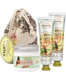 Beauty Box Set | Joie Hand Creams 50ml with Shea Butter & Aloe Vera | 2x25ml in Jute Bag - International Shipping - Buy Online on GoSupps.com