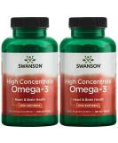 Swanson High Concentrate Omega-3 Softgels - 120 Mini Softgels for Heart Health - Buy Online on GoSupps.com